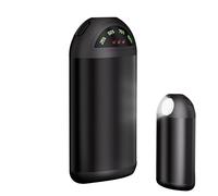 Dayysiuy Electronic Hand Warmer,Hand Heater Power Bank 5000mAh with Lights - 3-Level Pocket Heater Winter Supplies for Camping Commuting Walking Hiking Outdoor Sports Backpacking