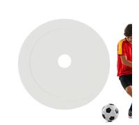 Dayysiuy Flat Cones for Sports Training,5.9in Round Soft Marking Plate | Soft Football Equipment | for Adult Youth Athlete Club Team Training Daily Practice Coaching