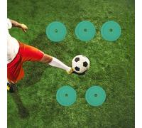 Dayysiuy Flat Cones Spot Markers - 5.9in Round Soft Marking Plate | Soft Football Equipment - for Adult Youth Athlete Club Team Training Daily Practice Coaching