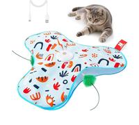 Dayysiuy Interactive Cat Toy,Quiet Concealed Teasers Game,Exercise Toys | for Home Living Room Kitchen Entryway Apartment Corner Play Area Relaxation Zone