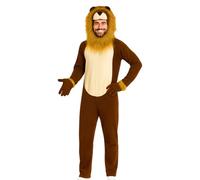 Dayysiuy Lion Costume,Lion Halloween Costume | Realistic Animal Onesie for Stage Performance School Play Cosplay Event Comic Convention Theater Production