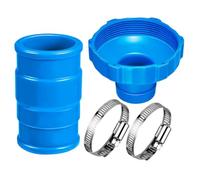 Dayysiuy Pool Vacuum Hose Connector,Universal with Clamp Quick Connect | Ground Swimming Pool Vacuum Connector - for Home Backyard Commercial Residential Upgrade Maintenance