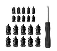 Dayysiuy Tire Screw Plug Repair Kit,Puncture Fix Tool | Tire Screw Plug - for Roadside Long Distance Travel Adventure Daily Commuting Camping Highway Driving