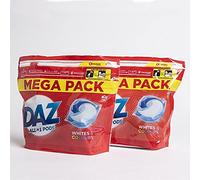 Daz All-in-1 Pods Washing Liquid Capsules For Whites & Colours (2 x 54 Washes)
