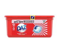 Daz All-in-1 Pods Washing Liquid Capsules Whites and Colours, 26 Washes. Cleans, Brightens and Freshens