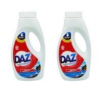 Daz Universal Laundry Detergent, Whites and Colours, Low Temperature Cleaning, Recyclable Bottle, 660ml, Pack of 2