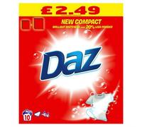 Daz Washing Powder 10 Washes PMP £2.49 (Pack of 6 x 650g)