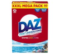 Daz Washing Powder for Whites & Colours 80 Washes 4kg