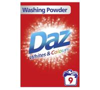 Daz Washing Powder Whites and Colours 9 Washes, 960g