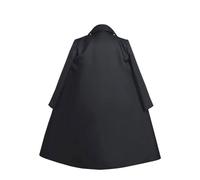 DAZCOS US Size Cosplay Black Cloak Anime Costume for Men's Halloween (X-Large), Black