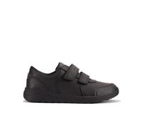 Clarks Originals Shoes Daze Step 2 Kid - Black Leather, Wide Fit 13.5 XW