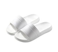 Dazengzeng Shower Shoes, Couple's EVA Bath Slippers - Soft Indoor/Outdoor House Shoes for Him & Her(White,7 UK)