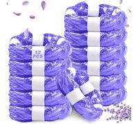 Dazhtu 12 Pieces Refill Cassettes 4.5 m, Supplementary Film, Diaper Bucket, Diaper Bucket, Supplementary Film, for Litter Locker, Purple