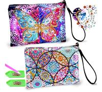 Dazhtu Craft Kits for Kids for 6 7 8 9 10 11 12 Year Olds Girls Birthday Presents, Diamond Art and Crafts for Kids Gifts 6-10 Year Old Girls Toys Diamond Painting Craft Bag Kits Creative Activities