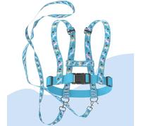 Dazhtu Kids Leash, Horse Leash Play for Kids Adjustable Horse Harness, Play Leash for Girls Boys Girls Boys Role Playing, Blue