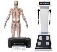 DAZULI Body Composition Analyser Weight Height Measurement Intelligent Body Scanner Measurement Analysis Fat Testing Machine Human Analyzer with Printer