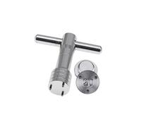 DAZUZD Golf Weights Screws with Wrench Tool for Taylormade TP Collection & Spider Mini Putter (Silver-20g)