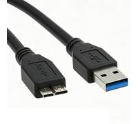 Dazvyn USB 3.0 hard drive cable,5Gbps SuperSpeed(50cm/19) | USB 3.0 hard drive cable for WD My Passport, Seagate, Toshiba Canvio & Samsung SSD