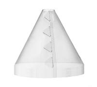 DAZZLEEX 10PCS Garden Cloches,Transparent Plant-Reusable Plastic Plant Bell Cover For Home Gardens,Private Gardens