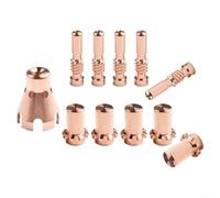 DAZZLEEX 11pcs Plasma Tips Nozzles Electrodes for ProCut 55 Torch Consumables KP2062-3B1 KP2065-1 KP2063-1B1 Replacement Parts