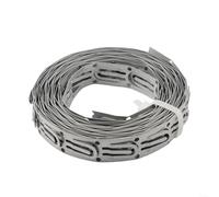 DAZZLEEX 1pc Galvanized Copper Underfloor Cable Guides for Electric Radiant Floor Heating Systems 5m or 10m Strapping with 1 Inch Spacing for Timber and Concrete Subfloo(5M)
