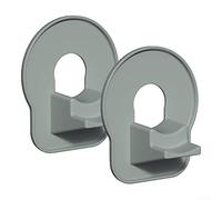 DAZZLEEX 1PC or 2PCS Swimming Pool Pipe Holders for 1.25 Inch Hoses ABS Hose Support Brackets to Prevent Sagging and Leaking for Intex Above Ground Pools No Drill Instal(1pc)