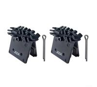 DAZZLEEX 2 Kit 2-Piston Disc Brake Pad With Cooling Fin For Mountain Bike For IIIPro For SLX For XT For XTR Aluminium Alloy Back Plate Copper-Based Pad