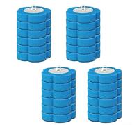 DAZZLEEX 24Pcs Wall Toilet Wand Kit,Disposable Toilet Brush Head, Disposable Replacement Brush Head Set,4 sets