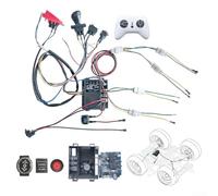 DAZZLEEX 24V DIY Wiring Harness Kit For Kids Electric Car 2.4G Remote Control Switch Box Upgrade Conversion Set For Ride On Toys 12V-24V Compatible