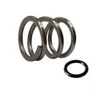 DAZZLEEX 272535 Compression Spring for 6-Way 1-1/2 Inch MultiPort Valve High Flow Pool Spa Replacement Part with O-Ring 1.3 Inch Length Steel Construction 2 Pack