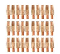 DAZZLEEX 30 Pack MIG Welding Nozzles for Miller Spoolmate 100 200 3035 and Handler DP-3035 Beta-MIG 230 Copper Tips 0.023 0.030 0.035 Inch(199-730)