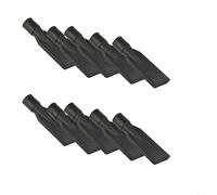DAZZLEEX 44mm Vacuum Cleaner Crevice Tool Attachment Flat Suction Head Nozzle For Industrial Vacuum 30-90L Small Space Corner Cleaning(10Pcs)