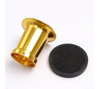 DAZZLEEX 50mm Carburetor Air Filter Wind Cup with Protective Net for OKO 24 26 28 30mm and ATV Motorcycle Intake System Gold Red Black(Gold)