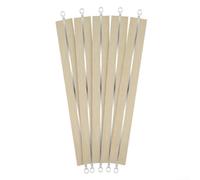 DAZZLEEX 5Pcs Impulse Sealer Strips SF-200/SF-300/SF-400 Impulse Sealer Spare Repair Parts Kit For Plastic Bag Sealing Brown (SF-400)