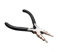 DAZZLEEX 6 in 1 Multi-Functional Jewelry Pliers, Round Nose Pliers for Precise Loops and Curves, Jewelry Crafts Making