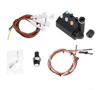 DAZZLEEX 67533 Ignition Replacement Kit for Weber II 400 Series Gas Grills E-435 S-435 E-430 S-430 Includes Module Power Switch Cable Ground Wire Electrodes