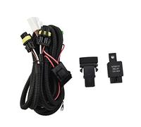 DAZZLEEX Adapter Harness H11 Fog Light Harness Socket With LED Indicator Switch, Car Relay Set For Headlamp Fog Lamp