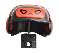 DAZZLEEX Adjustable Helmet Phone Holder Compatible with Different Models, Suitable for Various Positions (2 Black)