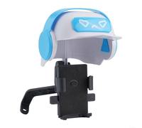 DAZZLEEX Adjustable Helmet Phone Holder Compatible with Different Models, Suitable for Various Positions (1 Bule)