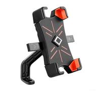 DAZZLEEX Adjustable Motorcycle Phone Holder 360 Degrees of Freedom for Safe Driving (rearview)