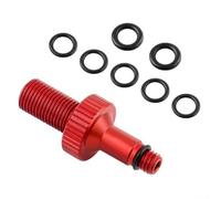DAZZLEEX Air Pump Valve Tool, Rear Shock Air Pump Valve Adapter Tool For DT For Rockshox for MONARCH(Red)