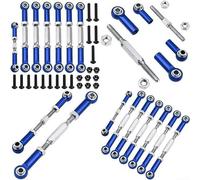 DAZZLEEX Aluminum Adjustable Turnbuckles/Camber Link with Rod Ends Sets For Traxxas Slash 2WD 1/10 Upgrade Parts