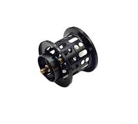 DAZZLEEX Aluminum Alloy Spool for Daiwa Alphas 21/22 SV TW Baitcasting Reel Fixed Brake Bowl 24mm Inner Diameter Red(for SEMI bearings black)