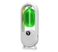 DAZZLEEX Automatic Home Fragrance Machine Oil Diffuser Nebulizer with Digital Display 5 Levels for Car Office Table Use Black(A)