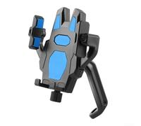DAZZLEEX Bicycle Smartphone Holder Enhanced Stability with Anti Shock Sponge for Handlebar Use (red)