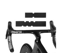 DAZZLEEX Bike Handlebar Tape Silica Gel Efficient Shock Absorption Anti Slip Silicone Pad Inserts, Strap Strap Pad(200x35mm)