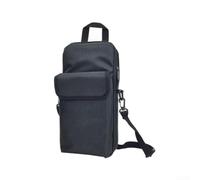 DAZZLEEX Black Storage Bag for Switch 2 X Steam Deck Portable Console Case with Accessories Organizer 32x4x16cm