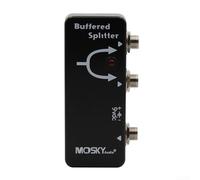DAZZLEEX Buffered Splitter Guitar Pedal, Preserve Tone With Clear Signal, Dual Output For Tuner & Amp, Long Cable Drive, Robust Design For Live Performance