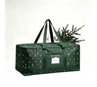 DAZZLEEX Christmas Tree Storage Bag 420D Oxford Xmas Tree Storage Bag | 420D Oxford Fabric, Fits Trees Up To 7.5ft, Reinforced Handles, Double Zipper, Foldable For Attic Closet