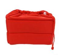 DAZZLEEX Cushion Padded Velvet Case for DSLRs Offering Secure Storage Solutions While Maintaining a Stylish Appearance (Red)